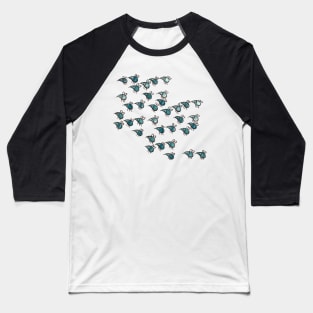 Insect Swarm - Insect Pattern - Pattern - Fly Baseball T-Shirt